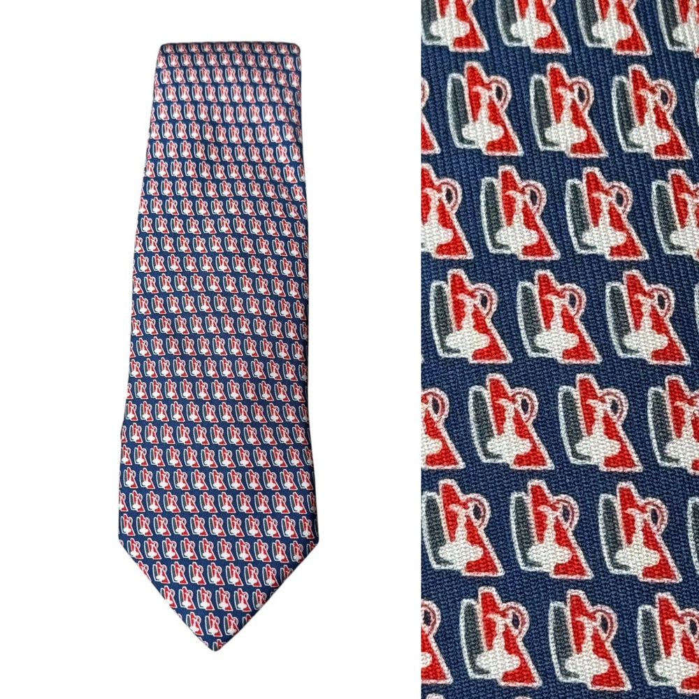 Vineyard Vines America's Cup Logo Silk Tie